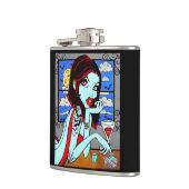 Skinderellas "Draculatte" Flasche Flachmann (Links)