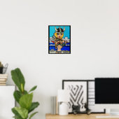 Skinderella's "Viking" print Poster (Heimbüro)