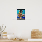 Skinderella's "Viking" print Poster (Küche)