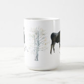 Sking-thematische Tasse (Mittel)