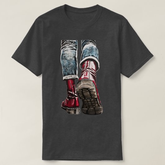 Skinhead Boots 1 T-Shirt (Design vorne)