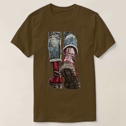 Skinhead Boots T-Shirt (Design vorne)