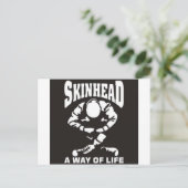 SKINHEAD EINE LEBENSWEISE POSTKARTE (Stehend Vorderseite)