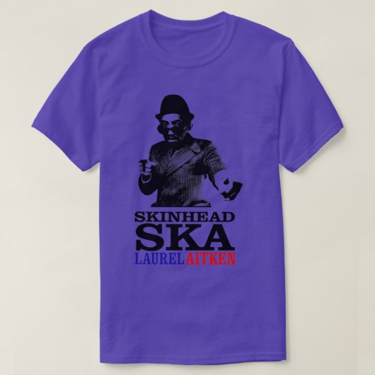 Skinhead Ska mit Laurel T-Shirt (Design vorne)