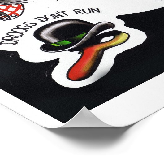 Skinhead Tattoo Flash Sheet Poster (Ecke)