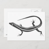 Skink Lizard Postcard Postkarte (Vorne/Hinten)