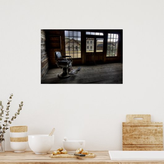 Skinner's Saloon - Bannack Ghost Town Poster (Küche)