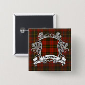 Skinnertartan-Schild Button (Vorne & Hinten)