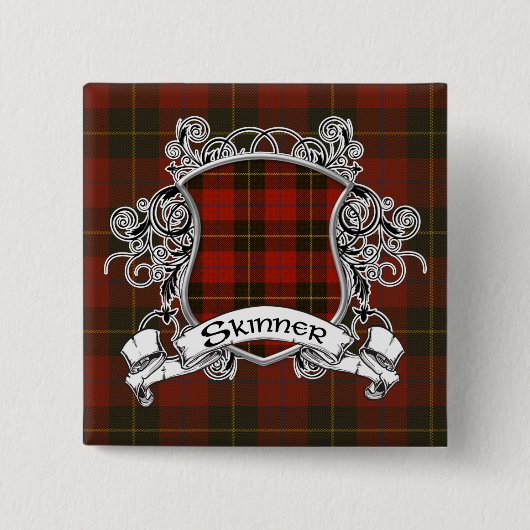 Skinnertartan-Schild Button (Vorderseite)