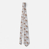 Skinny Dogs Light Grey Neck Tie Krawatte (Rückseite)