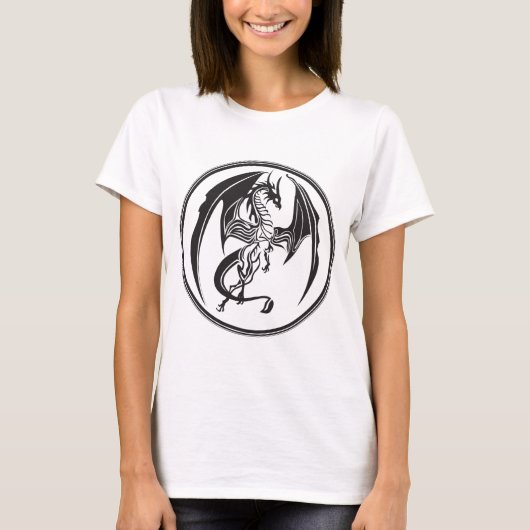 Skinny Drache... T-Shirt (Vorderseite)