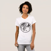 Skinny Drache... T-Shirt (Vorne ganz)