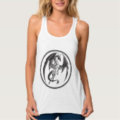 Skinny Drache... Tank Top (Vorderseite)