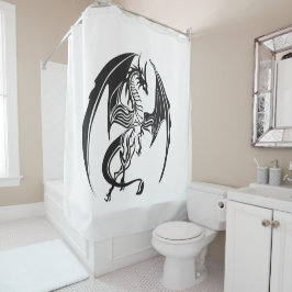 Skinny Drachen... Duschvorhang