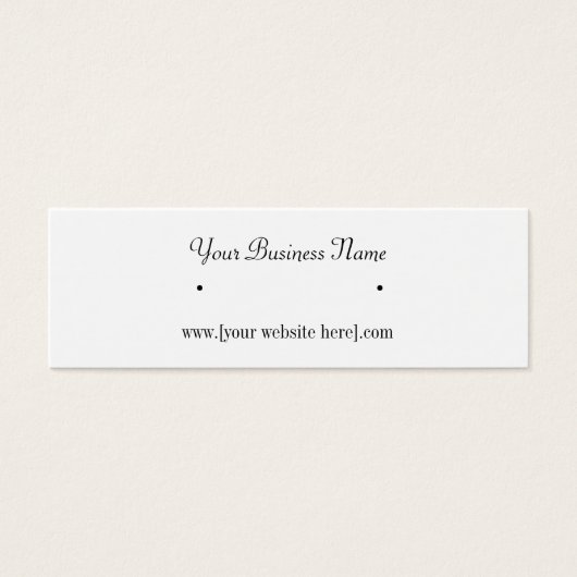 Skinny Earring Visiards (Vorderseite)