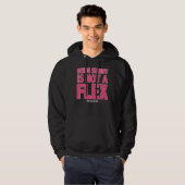 Skinny ist kein Flex Hoodie (Vorne ganz)