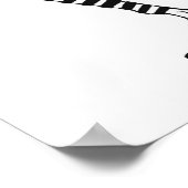 Skinny Legs II, Poster (Ecke)