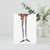 Skinny Legs Postcard Postkarte (Stehend Vorderseite)