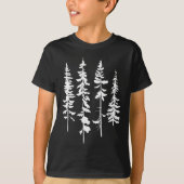 Skinny Ne Trees, Ne Tree Graphic Tee For Nature Lo (Vorderseite)