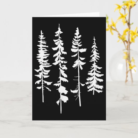 Skinny Ne Trees, Ne Tree Graphic Tee For Nature Lo Karte (Gelbe Blume)