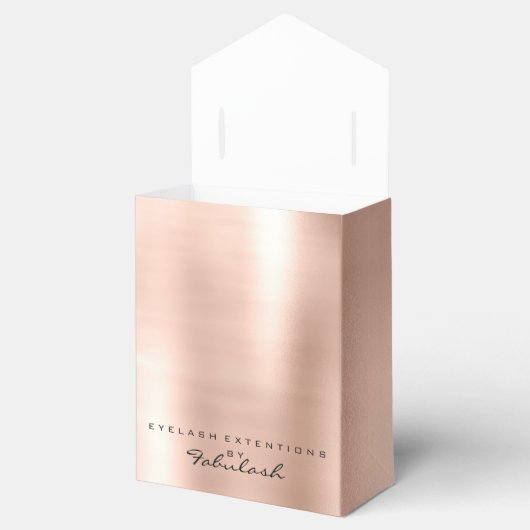 Skinny Pink 1 Metallischer Name Branding Beauty Sa Geschenkschachtel (Geöffnet)