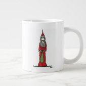 Skinny Santa Jumbo-Tasse (Rechts)
