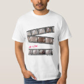 Skinnyfat Filmstrip T-Shirt (Vorderseite)