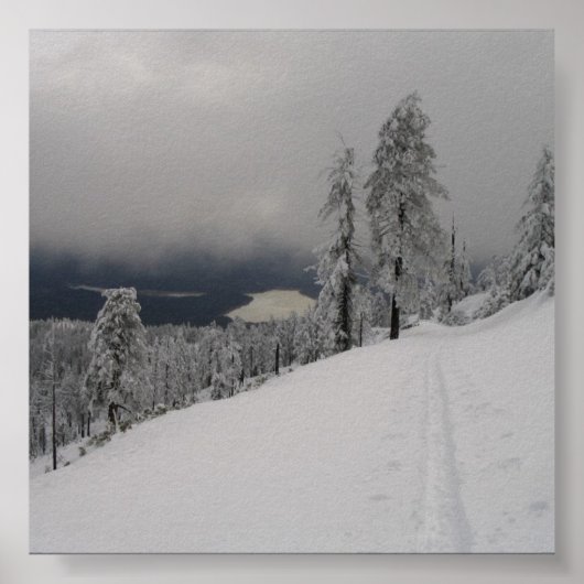 Skintrack @ Hull Mountain Foto Erweiterung Poster (Vorne)