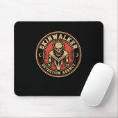 Skinwalker Detection Agency Funny Cryptid Skinwalk Mousepad (Mit Mouse)