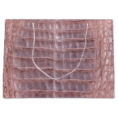 Skinz 3 Snake Skin Leather PINK Große Geschenktüte (Vorderseite)