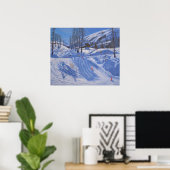 Skiort Tignes 2009 Poster (Heimbüro)