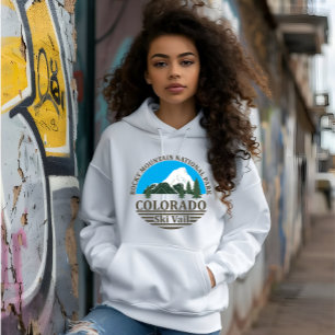 Skiort Vail Colorado Hoodie