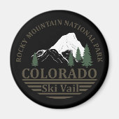 Skiort Vail Colorado Magnet (Vorne)