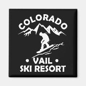 Skiort Vail Colorado Magnet (Vorne)