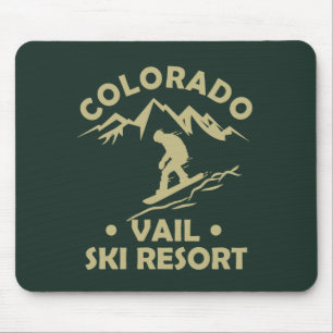 Skiort Vail Colorado Mousepad