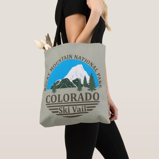 Skiort Vail Colorado Tasche (Von Nahem)