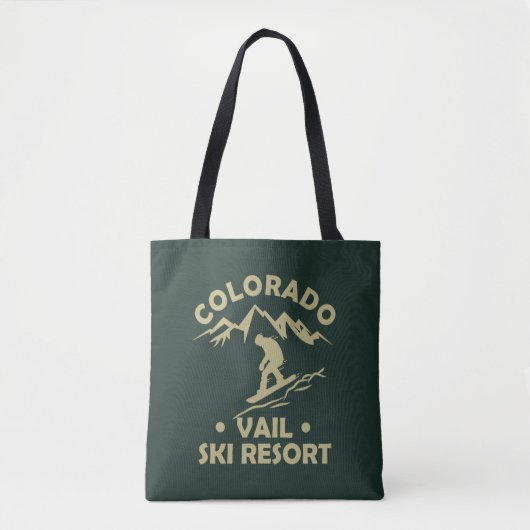 Skiort Vail Colorado Tasche (Vorderseite)