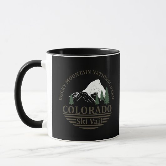 Skiort Vail Colorado Tasse (Links)