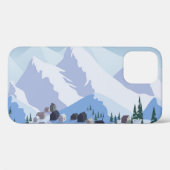 Skiort: Vintage Bergwelt Case-Mate iPhone Hülle (Rückseite (Horizontal))