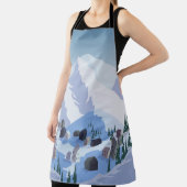 Skiort: Vintage Bergwelt Schürze (InSitu)