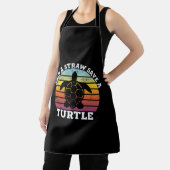 Skip A Straw Rette ein Turtle-Shirt Schürze (InSitu)