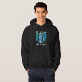 Skip A Straw Save A Turtle Save The Turtles   Hoodie (Vorne ganz)