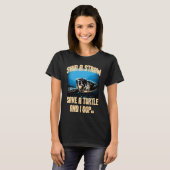 Skip A Straw Save A Turtles And I Oop Sea Animal O T-Shirt (Vorne ganz)