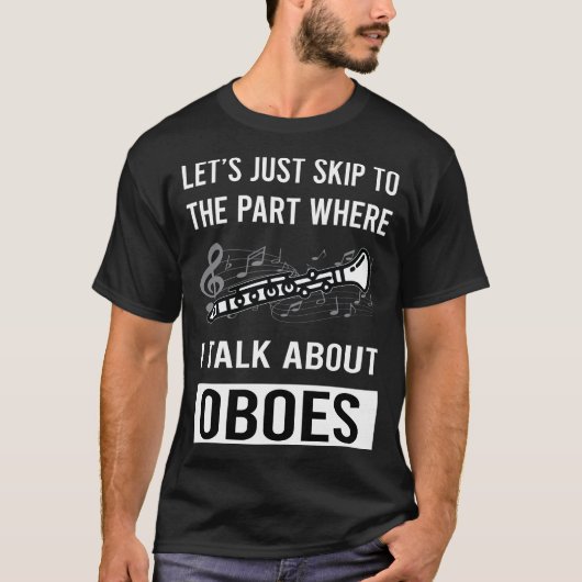 Skip Talk Oboe T-Shirt (Vorderseite)