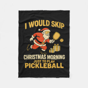 Skip Weihnachten Morgen für Picklell Santa Fleecedecke