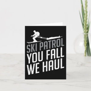 Skipatrol - Ihr Fall Wir Haul Skifahren Winterspor Karte
