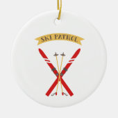 Skipatrol Keramik Ornament (Vorne)