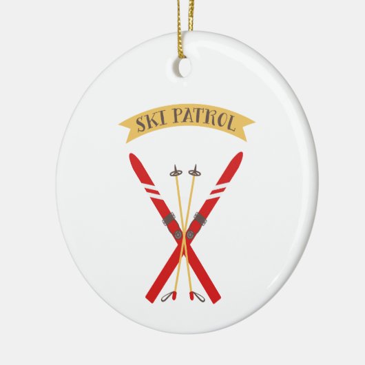 Skipatrol Keramik Ornament (Links)