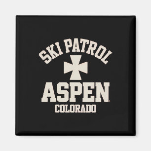Skipatrouille Aspen Colorado Skifahren und Snowboa Magnet
