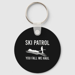 Skipatrouille du fällst wir ziehen  schlüsselanhänger